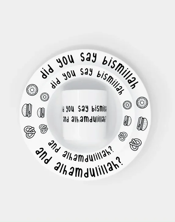 Bismillah Tableware Set