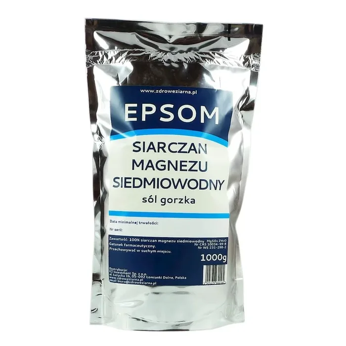 Bittersalz 1kg – Magnesiumsulfat Heptahydrat K2
