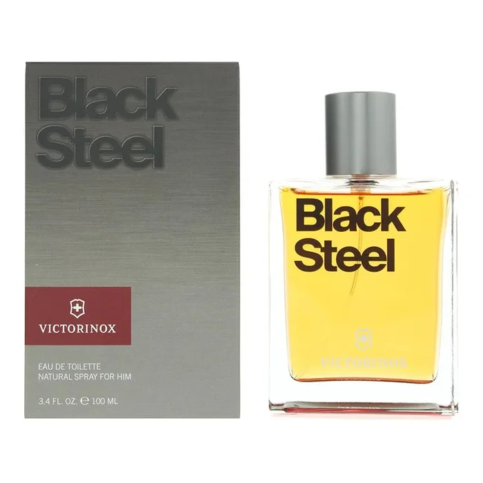 Black Steel Eau De Toilette 100ml Spray