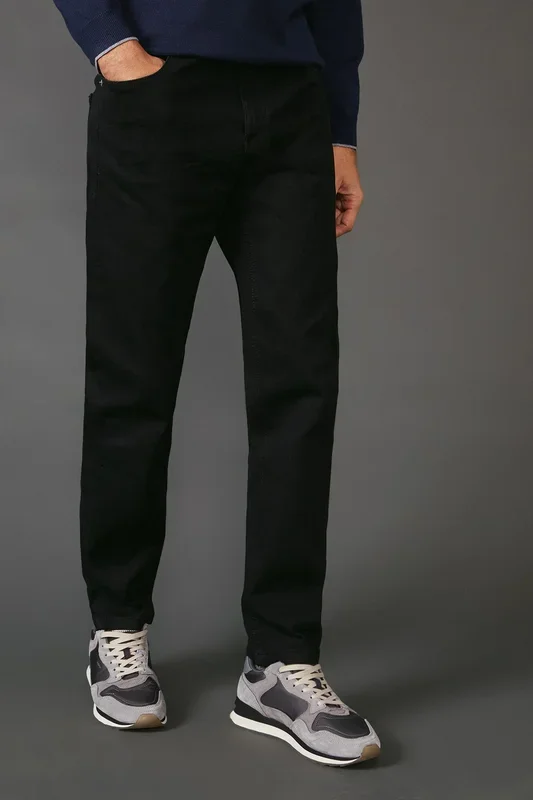 Black Stretch Slim Fit Jeans