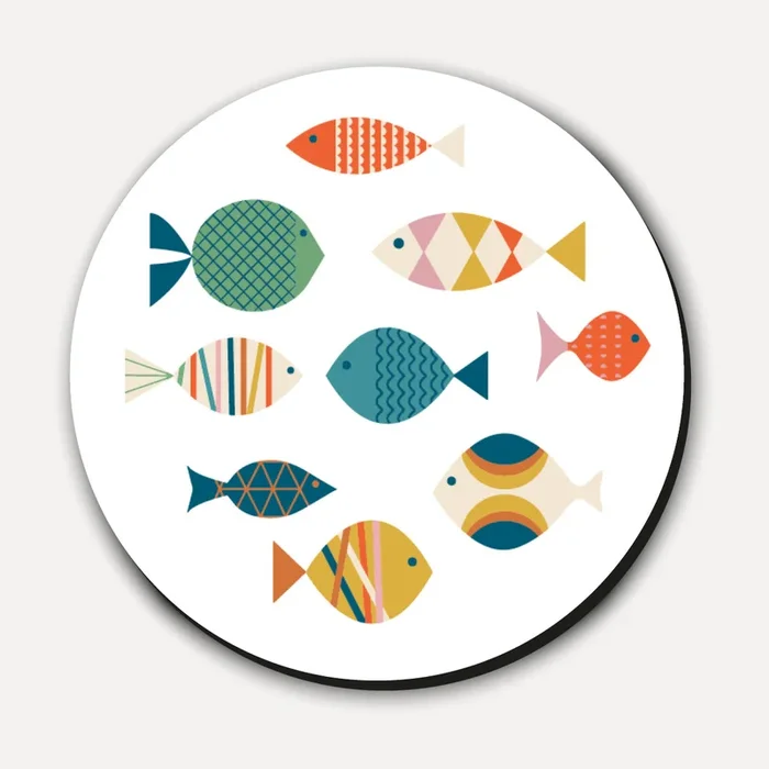 Blanca Gomez Fish Coaster