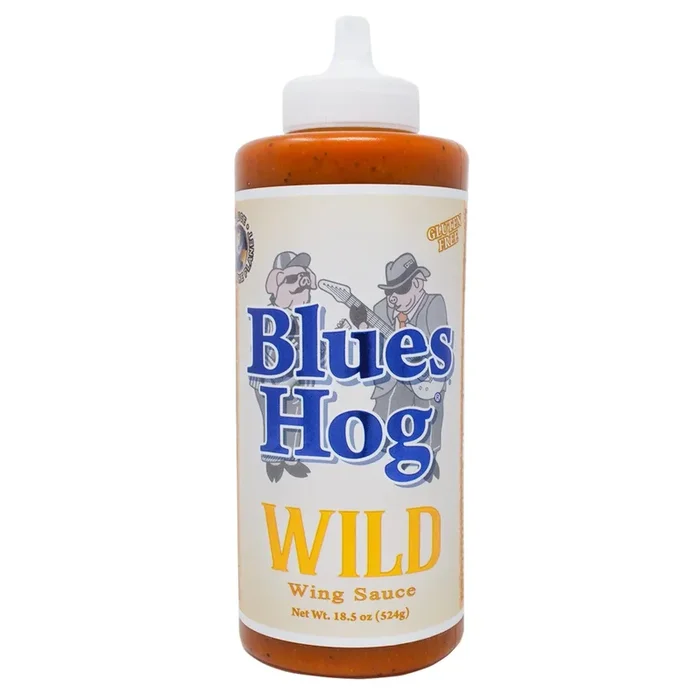 Blues Hog BBQ Wild Wing Sauce Squeeze Bottle – 524g