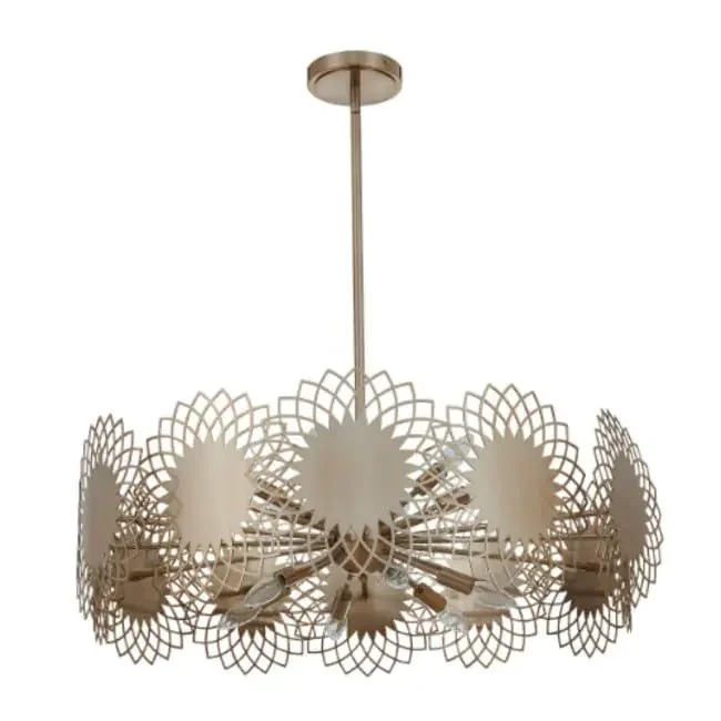 Bohemian Flowerburst 32 In Pendant Light, Belen Kox