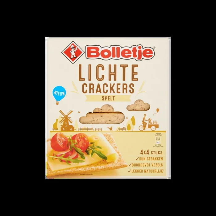 Bolletje Light spelt crackers