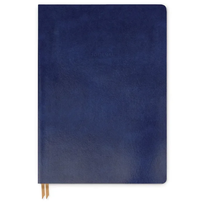 Bonded Leather Journal – Large Blue