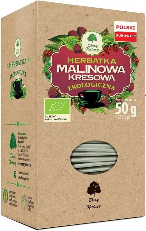 Borderland Himbeertee BIO (25 x 2 g) – GESCHENKE DER NATUR