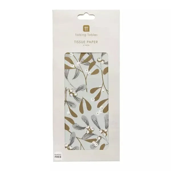 Botanical Mistletoe Tissue Paper