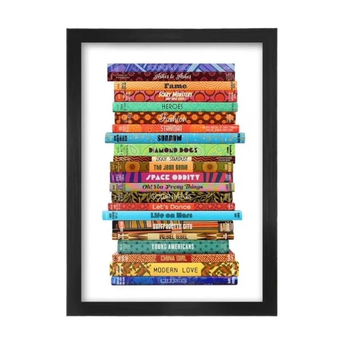 Bowie by the Book Print