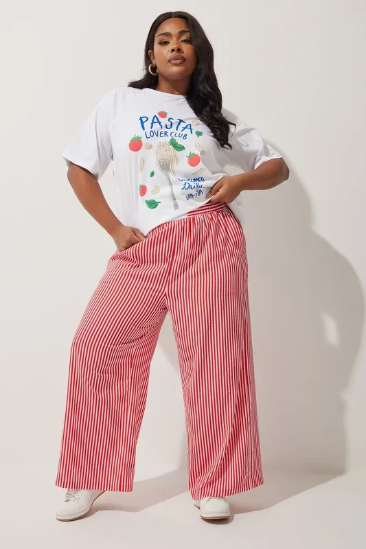 Boxer Waist Trousers