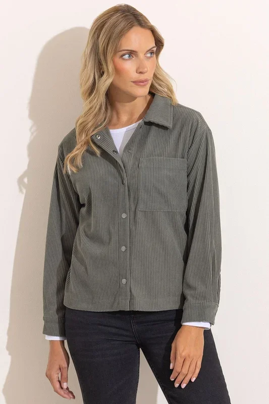 Boxy Corduroy Shirt