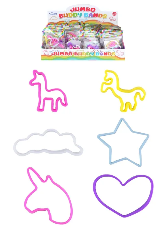 Bracelet Band Unicorn 6 Assorted Pieces Bag