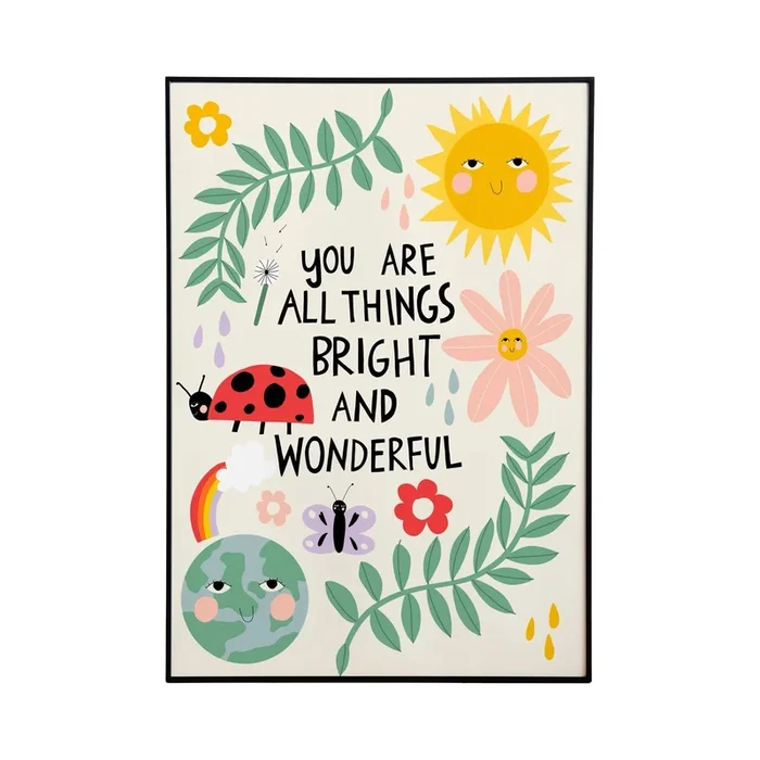 Bright and Wonderful Print