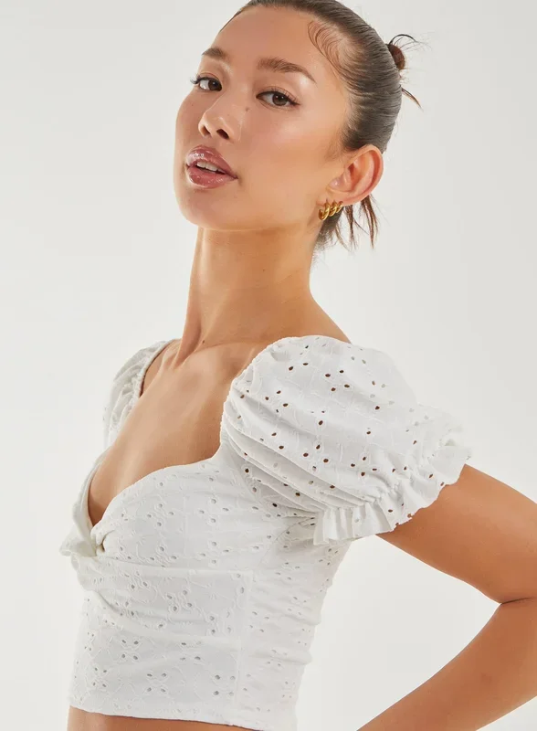 Broderie Top