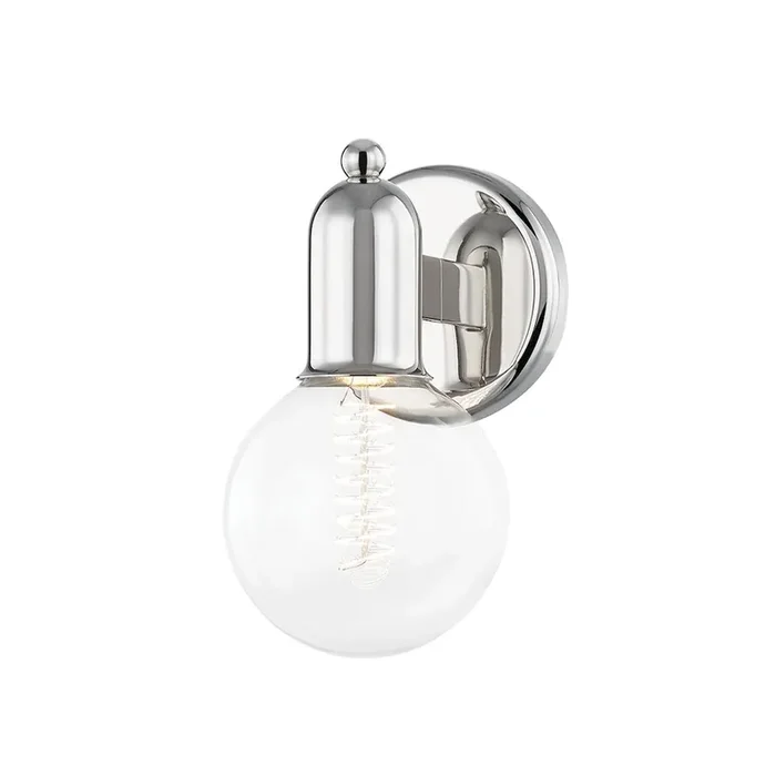 Bryce Bath And Vanitywall Sconce In Polished Nickel Color
