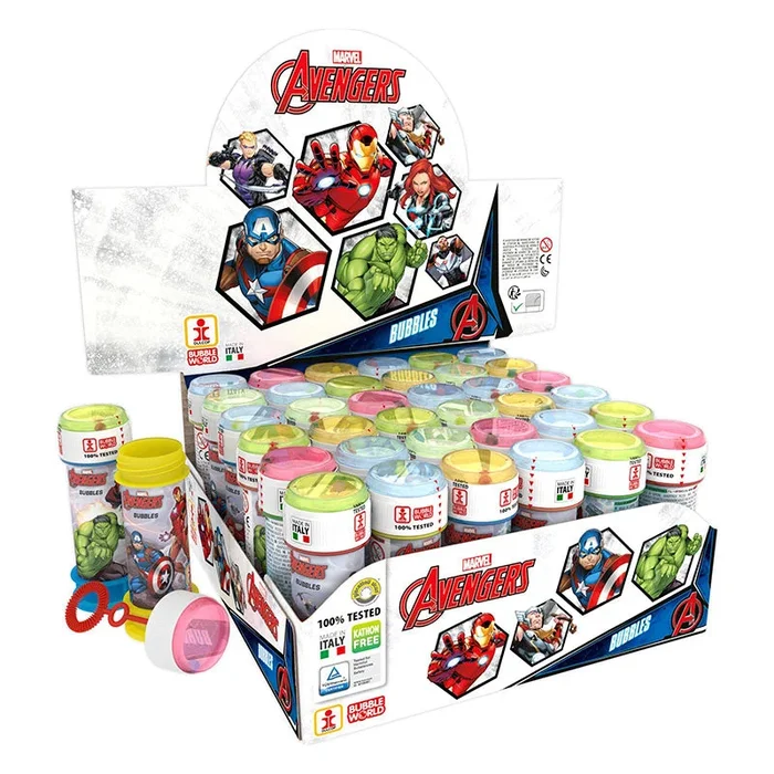Bubble Tubs Disney Marvel’s Avengers 60ml – Case of 36