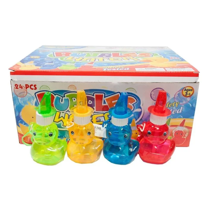 Bubble Wand Duck Shapes – Case of 24