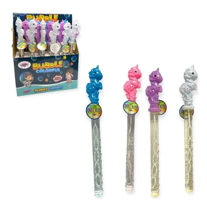 Bubble Wand Unicorn – Case of 24