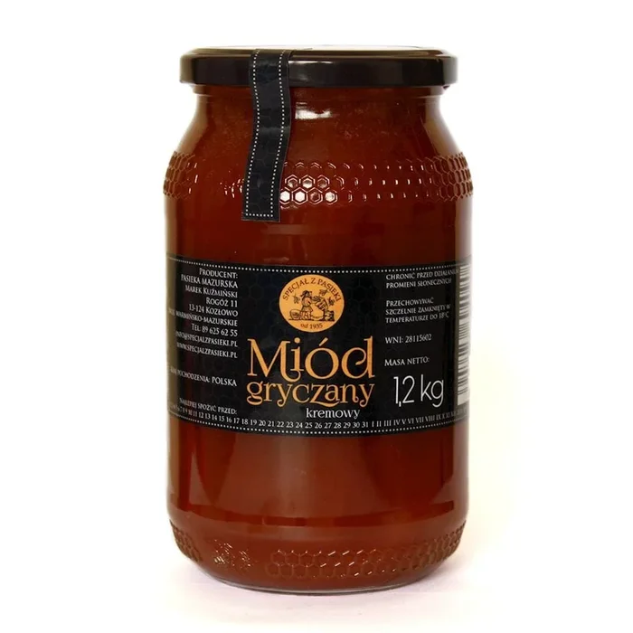 Buchweizencreme Honig 1,2 kg – STRIPE SPECIAL