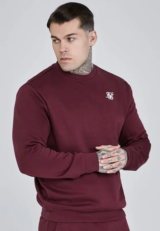 Burgundy Essentials Sweater