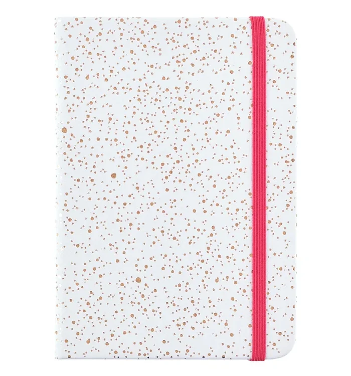 Busy B Busy Life Notebook A6 Grey Faux Leather