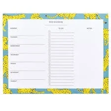 Busy B Weekly Planner Pad Young