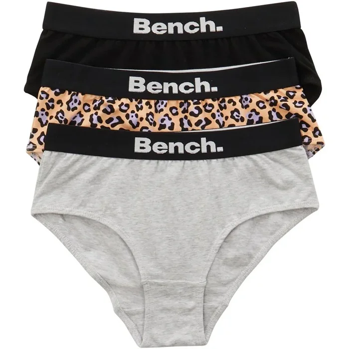 Buy Bench Girls Three Pack Mindy Knickers Multi