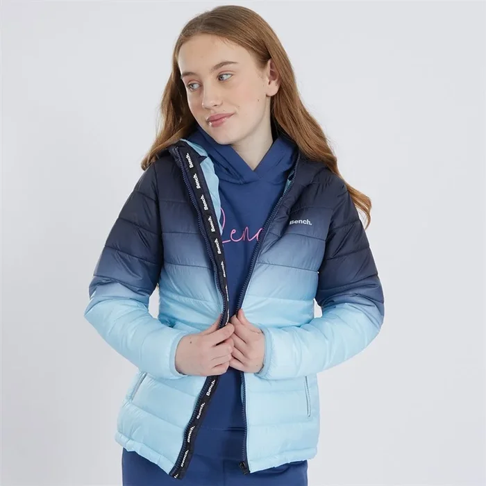 Buy Bench Girls Zaylee Puffer Jacket Sky