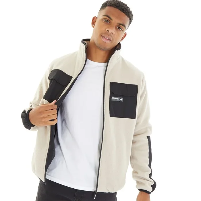Buy Bench Mens Anders Fleece Stone