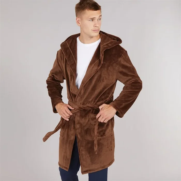 Buy Bench Mens Barrera Dressing Gown Brown