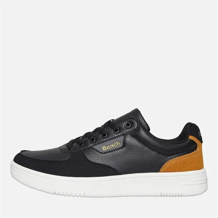 Buy Bench Mens Grainger Trainers Black/Tan