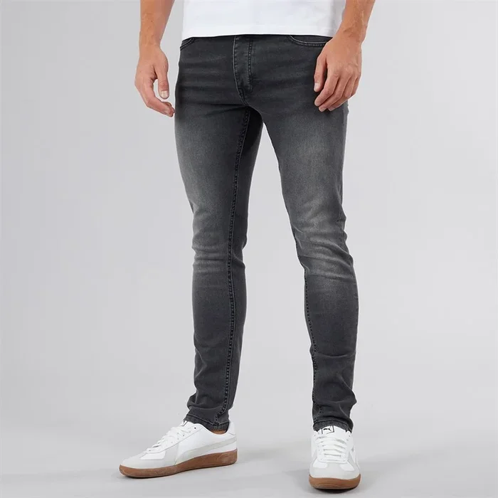 Buy Bench Mens Ralemo Skinny Jeans Grey