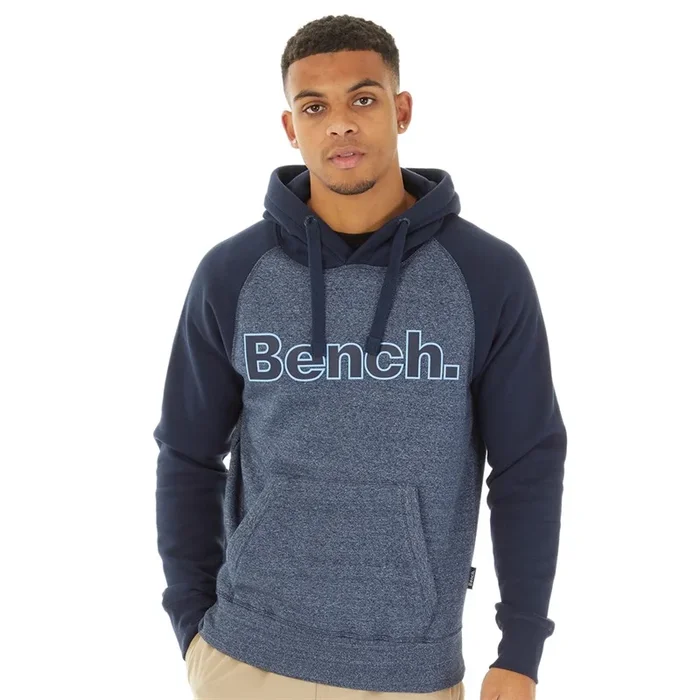 Buy Bench Mens Saltney Hoodie Navy