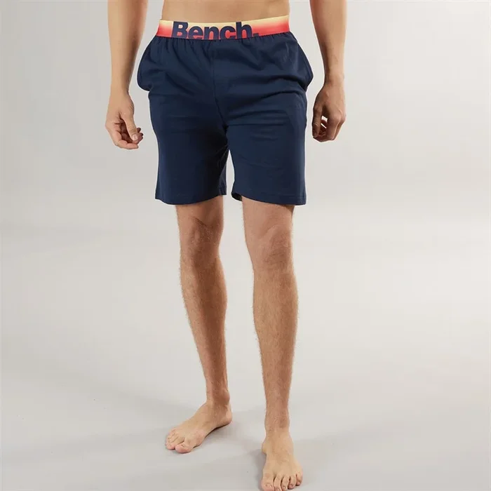 Buy Bench Mens Semass Jersey Lounge Shorts Navy