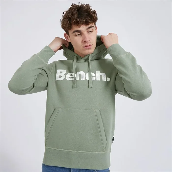 Buy Bench Mens Skinner Spots Hoodie Sage