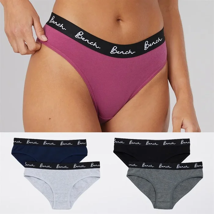 Buy Bench Womens Aslani Five Pack Briefs Multi