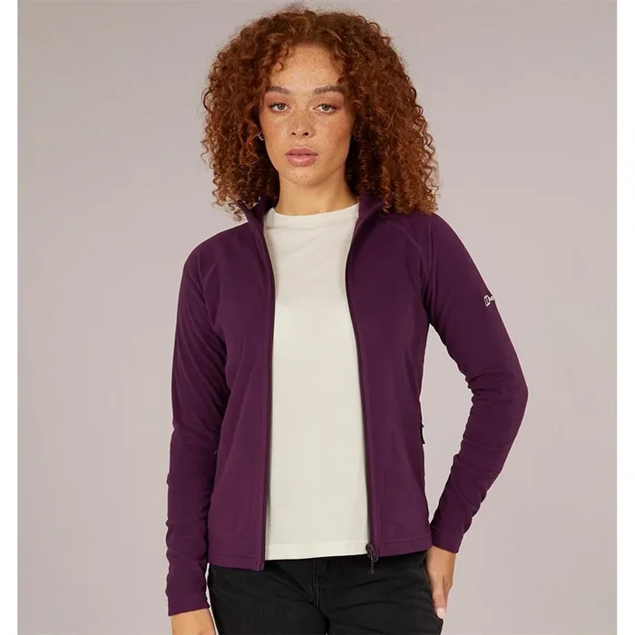 Buy Berghaus Womens Arnside Full Zip Fleece Jacket Winter Bloom