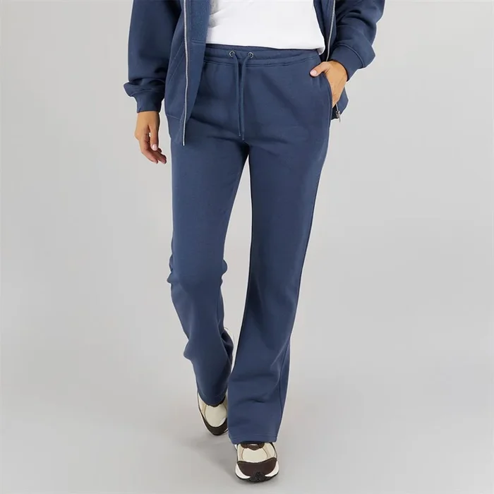 Buy Board Angels Womens Kick Flared Joggers Washed Midnight Blue
