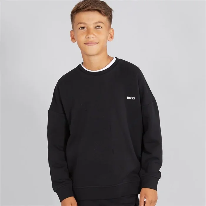 Buy BOSS Boys Sweatshirt Black