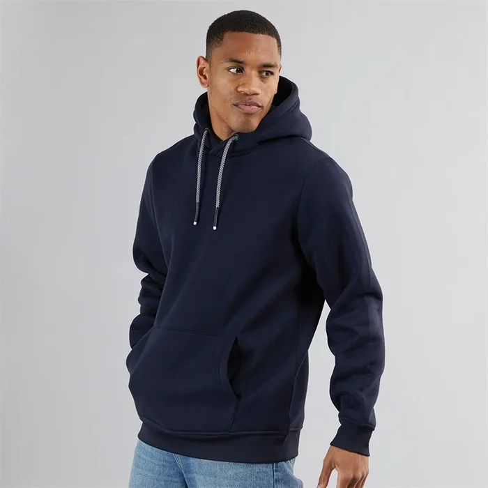 Buy Brave Soul Mens Zoid Hoodie Navy