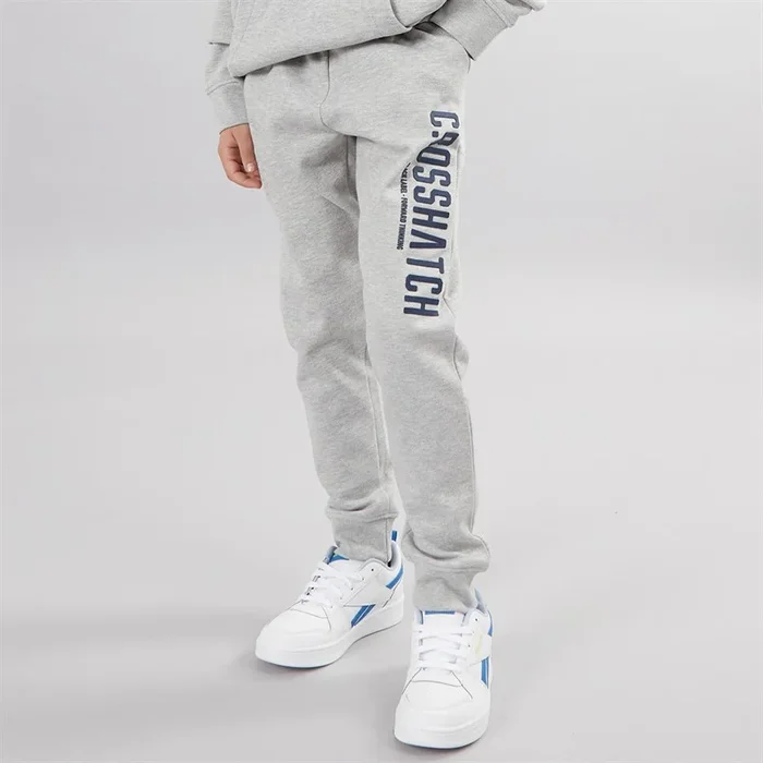 Buy Crosshatch Boys Mayport Joggers Grey Marl