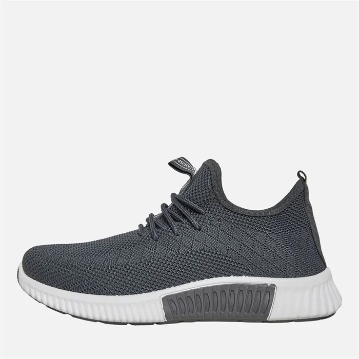 Buy Crosshatch Junior Boys Rideout Trainers Grey