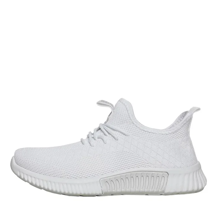 Buy Crosshatch Womens Runout Trainers White Mono