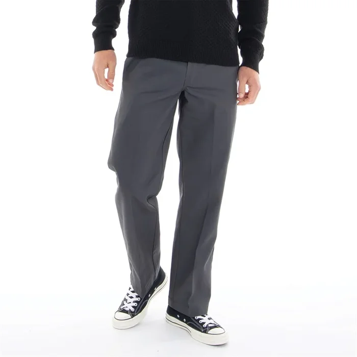 Buy Dickies Mens 873 Work Trousers Charcoal Grey