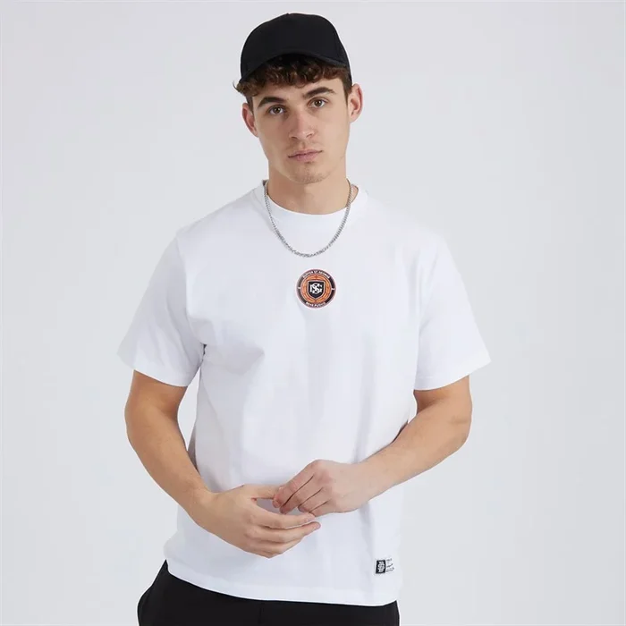 Buy Duffer Mens Stamp T-Shirt White