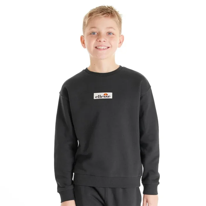 Buy Ellesse Junior Boys Saliotto Sweatshirt Black