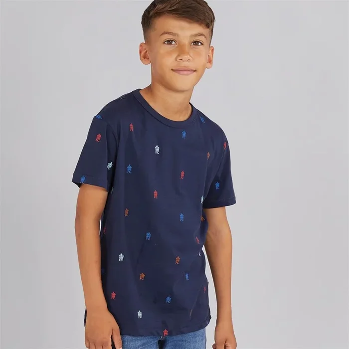 Buy French Connection Boys Parklife T-Shirt Marine
