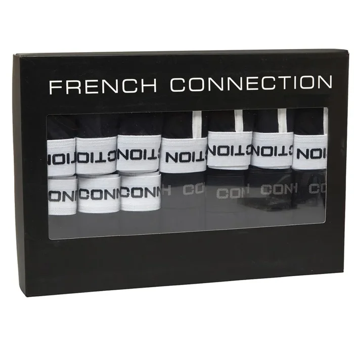 Buy French Connection Mens Fourteen Pack FC Boxers FC3 Black