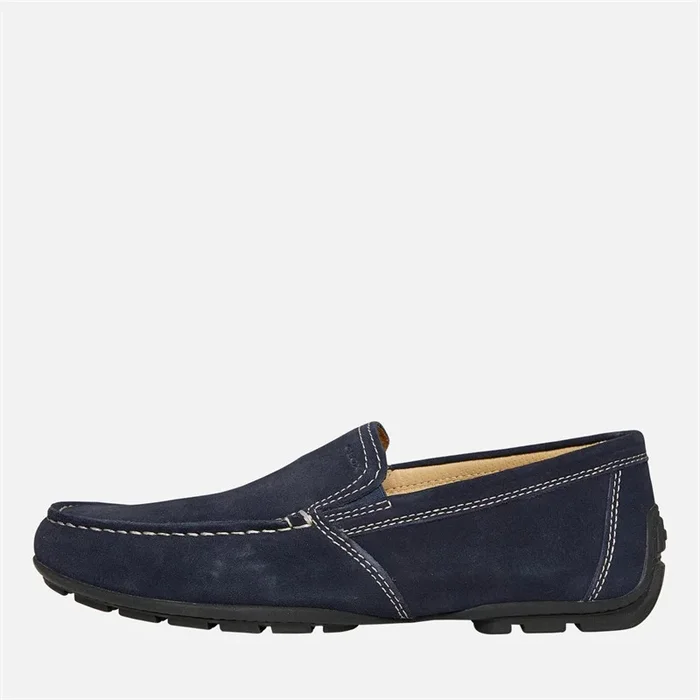 Buy GEOX Mens Moner Loafers Blue