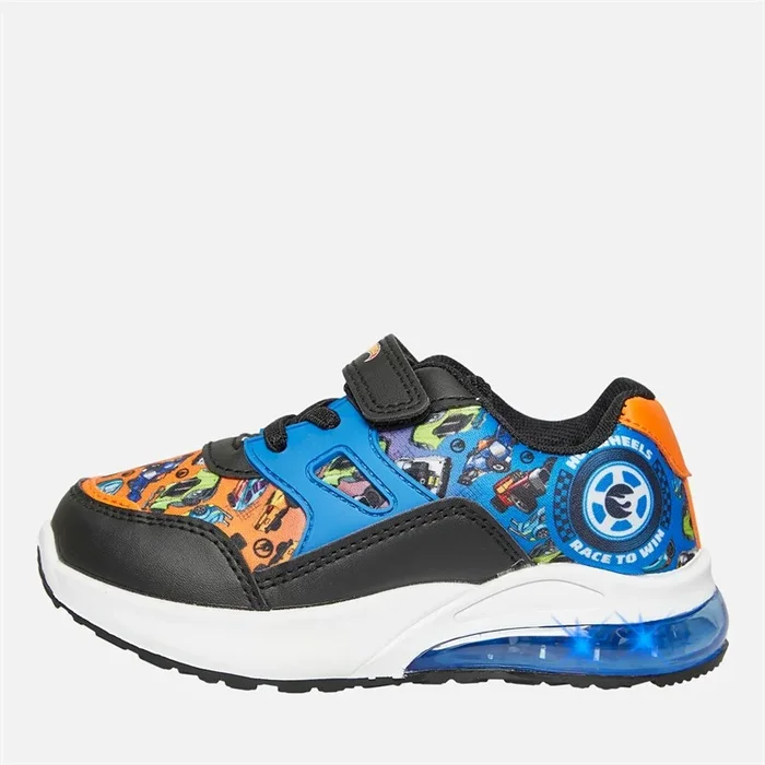 Buy Hot Wheels Boys Infant Charge Trainers Blue/Multi