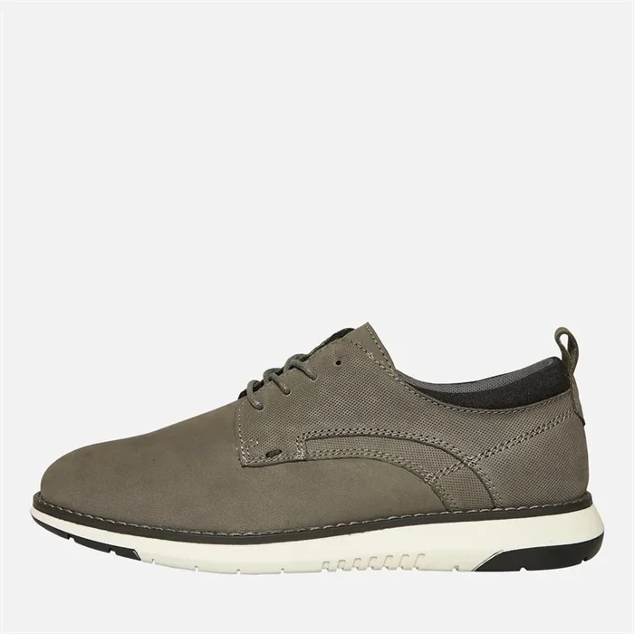 Buy Hush Puppies Mens New Derby Lace Shoes Grey Nubuck